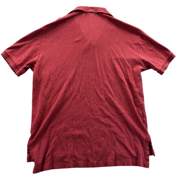 Polo Ralph Lauren Mens Polo Shirt Large Red Short Sleeve Classic Fit Casual - Picture 2 of 10